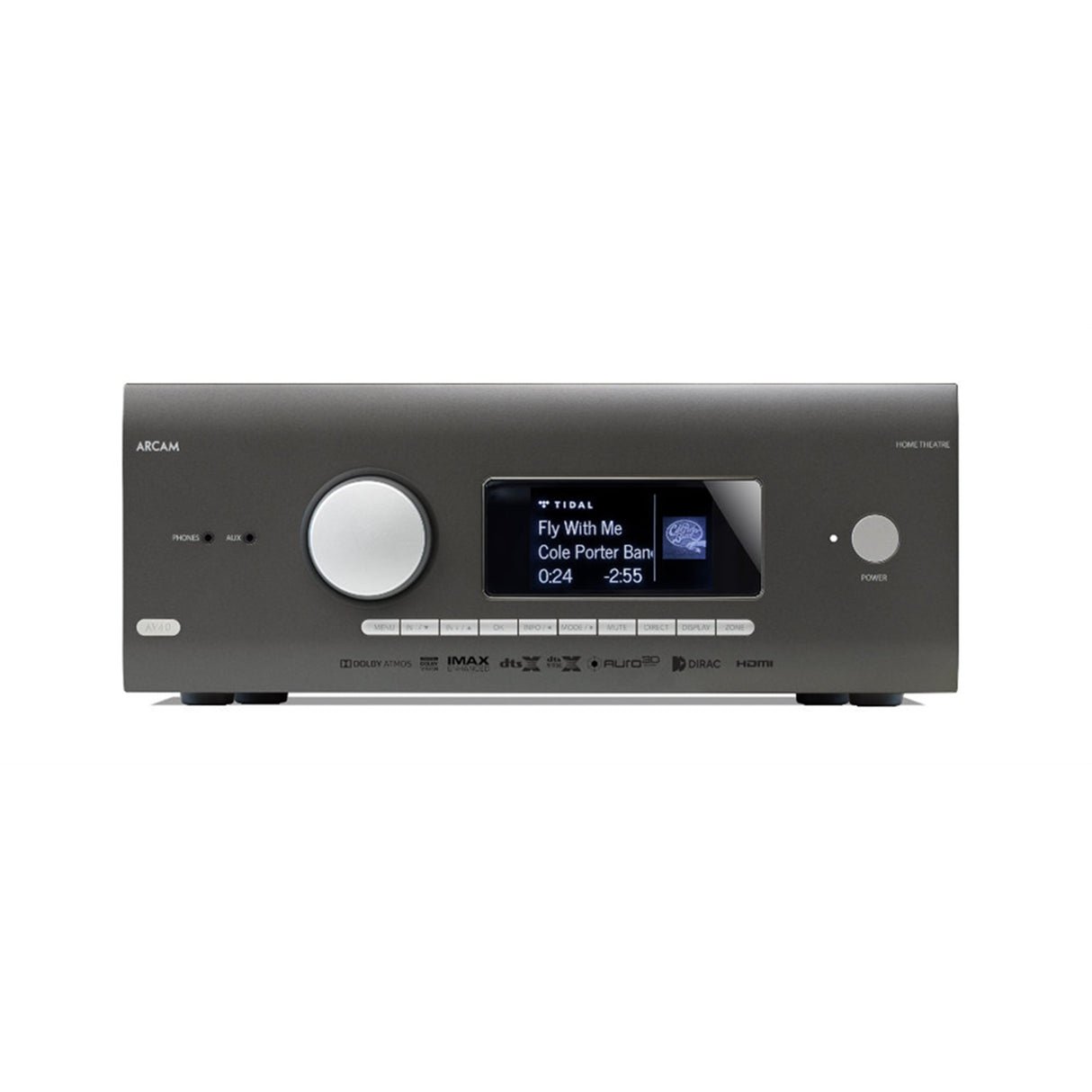 Arcam AV40 - 16 Channel Surround Sound Dolby Atmos 4K AV Processor - view 2