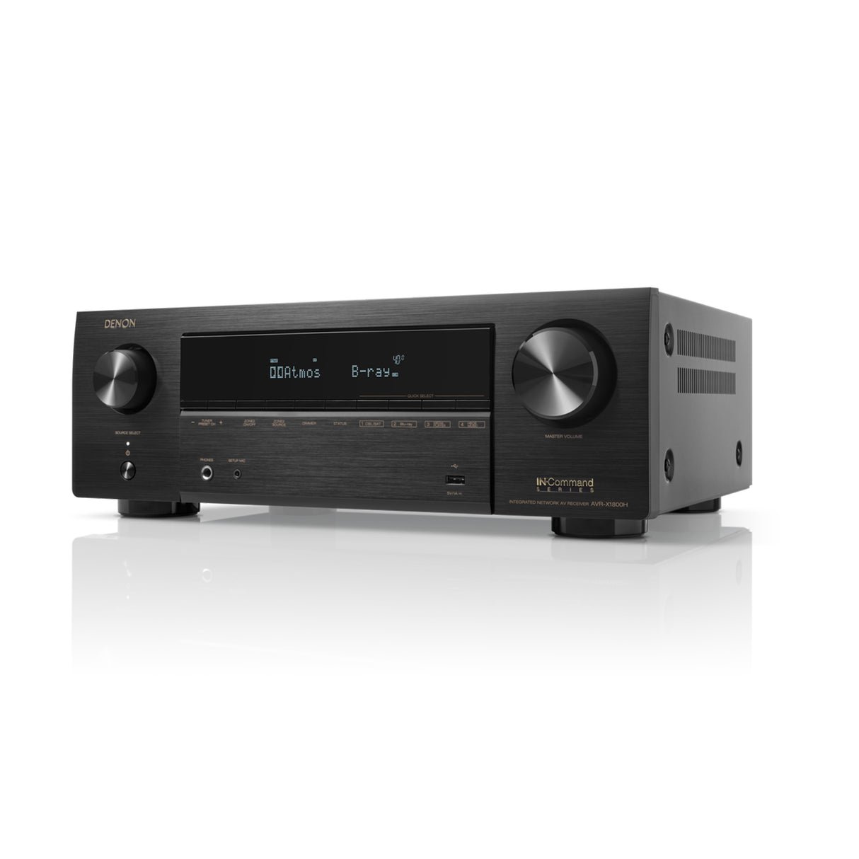 Denon AVR-X1800H - 7.2 Channel 8K AV receiver with Dolby Atmos - view 1