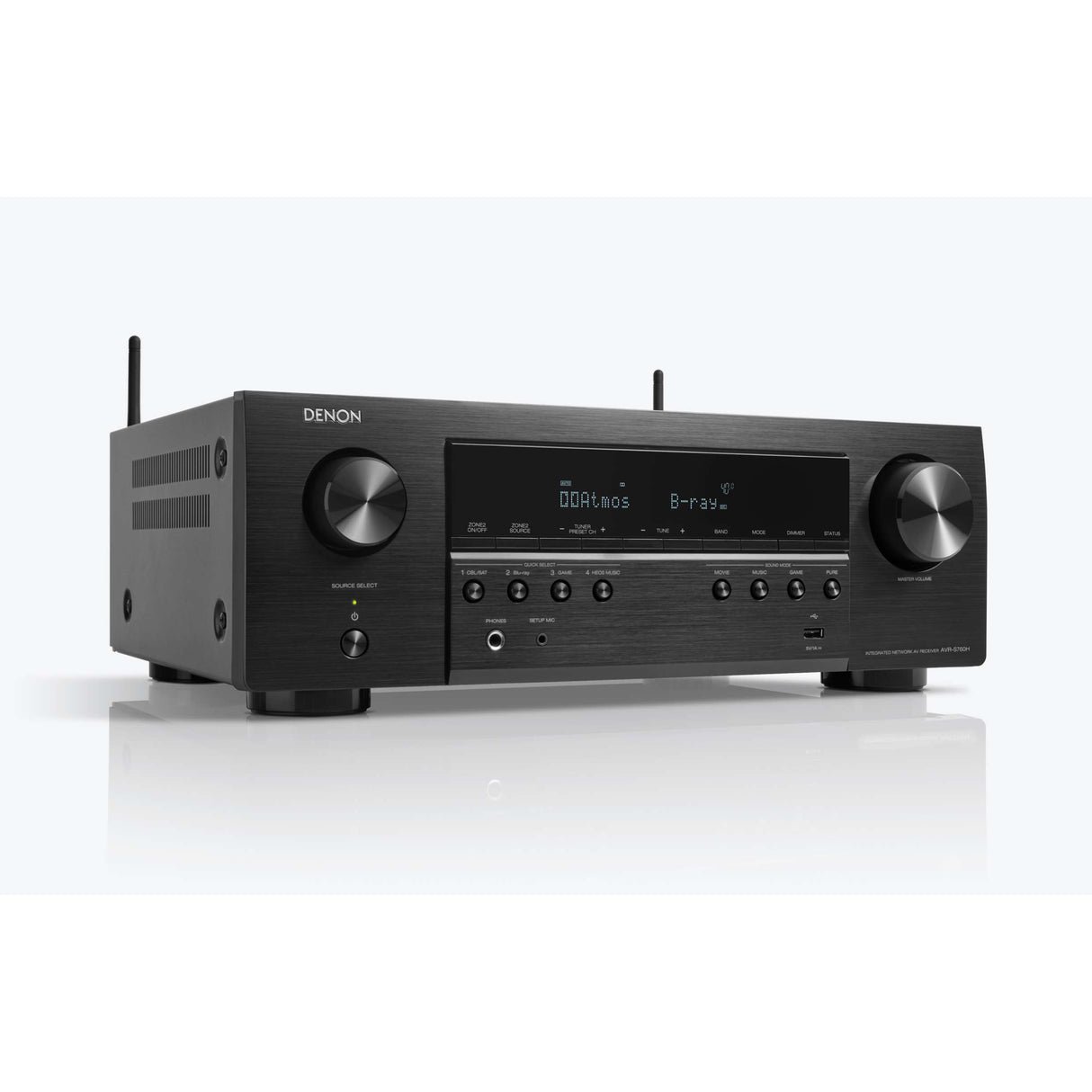 Denon AVR-S760H 7.2-Channel Dolby Atmos Network 8K AV Receiver - view 1