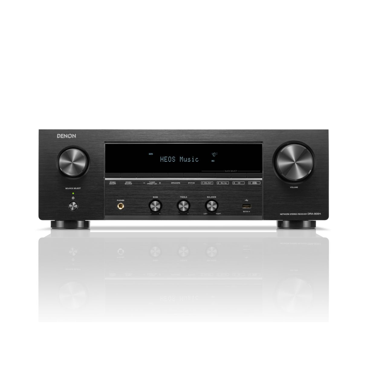 Denon DRA-900H- 2 Channel Stereo Network Receiver With Heos Built-in - view 3