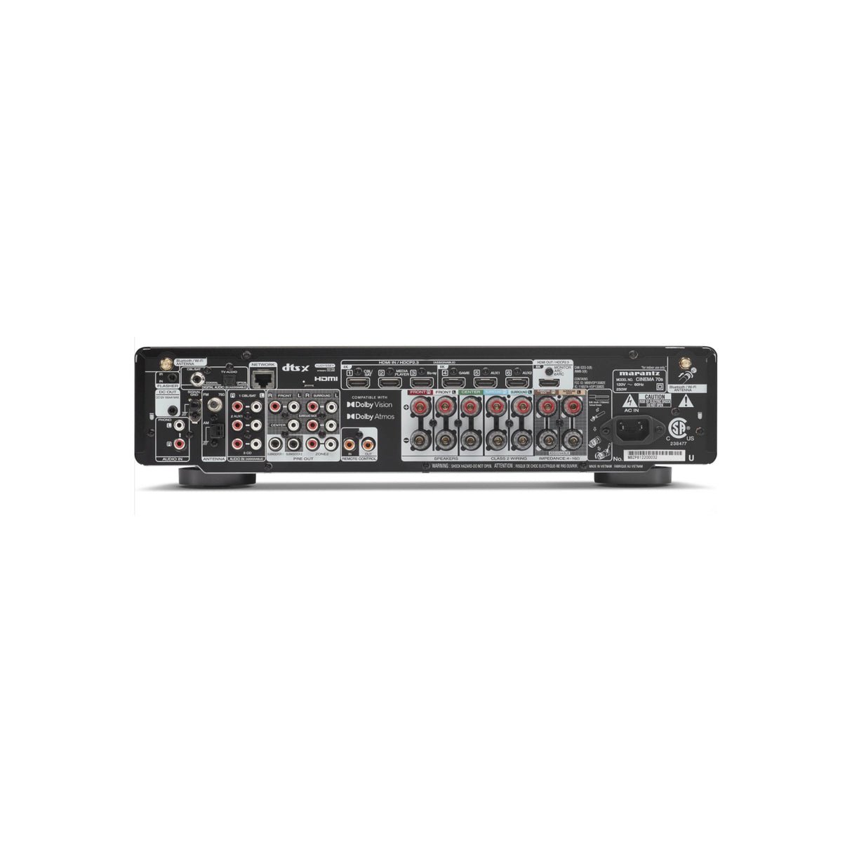 Marantz Cinema 70S - 7.2 Channel Slimline 8K Dolby Atmos Network AV Receiver - view 3