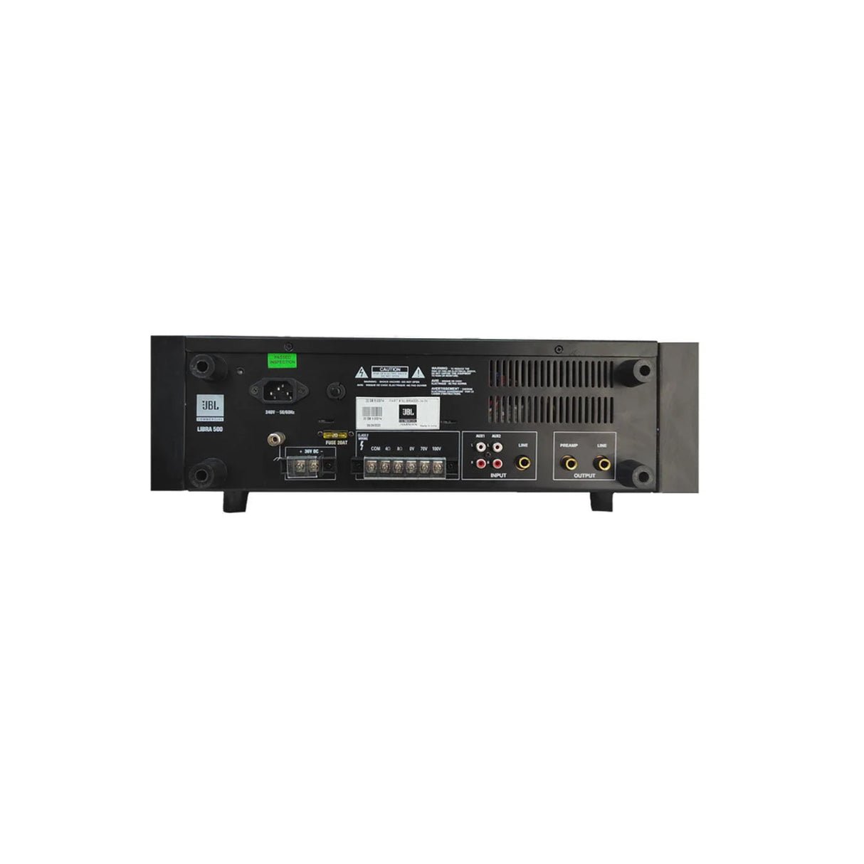 JBL Libra 500 - 500 Watts Power Amplifier with Mixer and USB - view 1