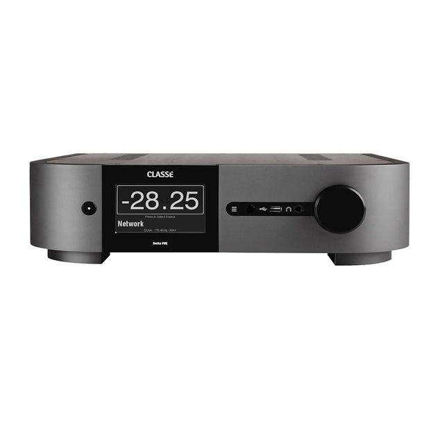 Classé - Delta PRE Preamp with DAC - Architectural Gray And Black