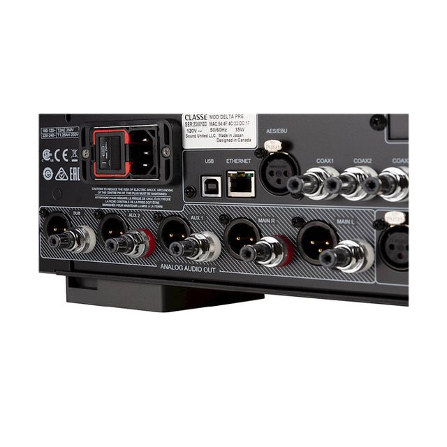 Classé - Delta PRE Preamp with DAC - Architectural Gray And Black - view 2