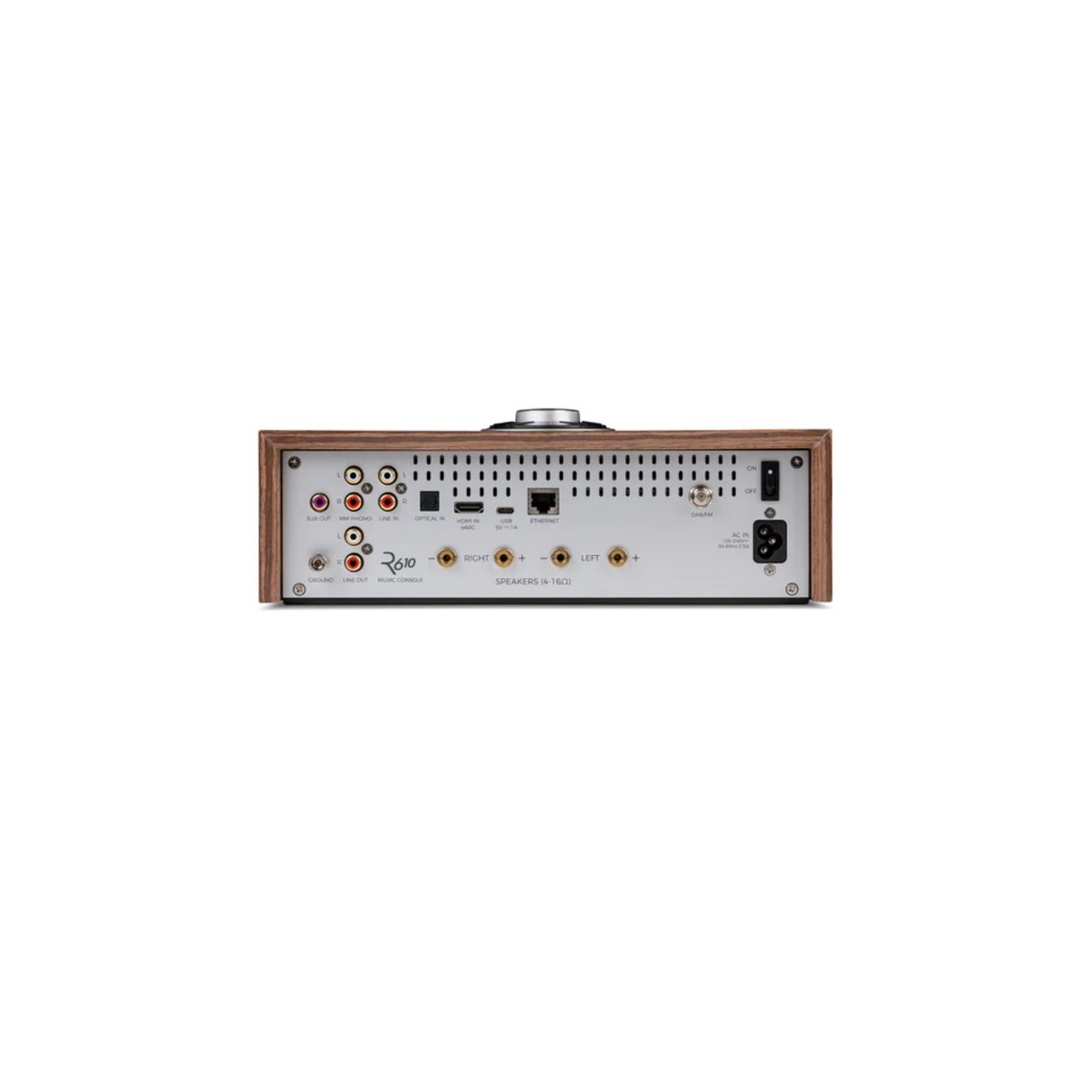 Ruark R610 Music Console Streaming Integrated Amplifier (Fused Walnut Veneer) - view 2