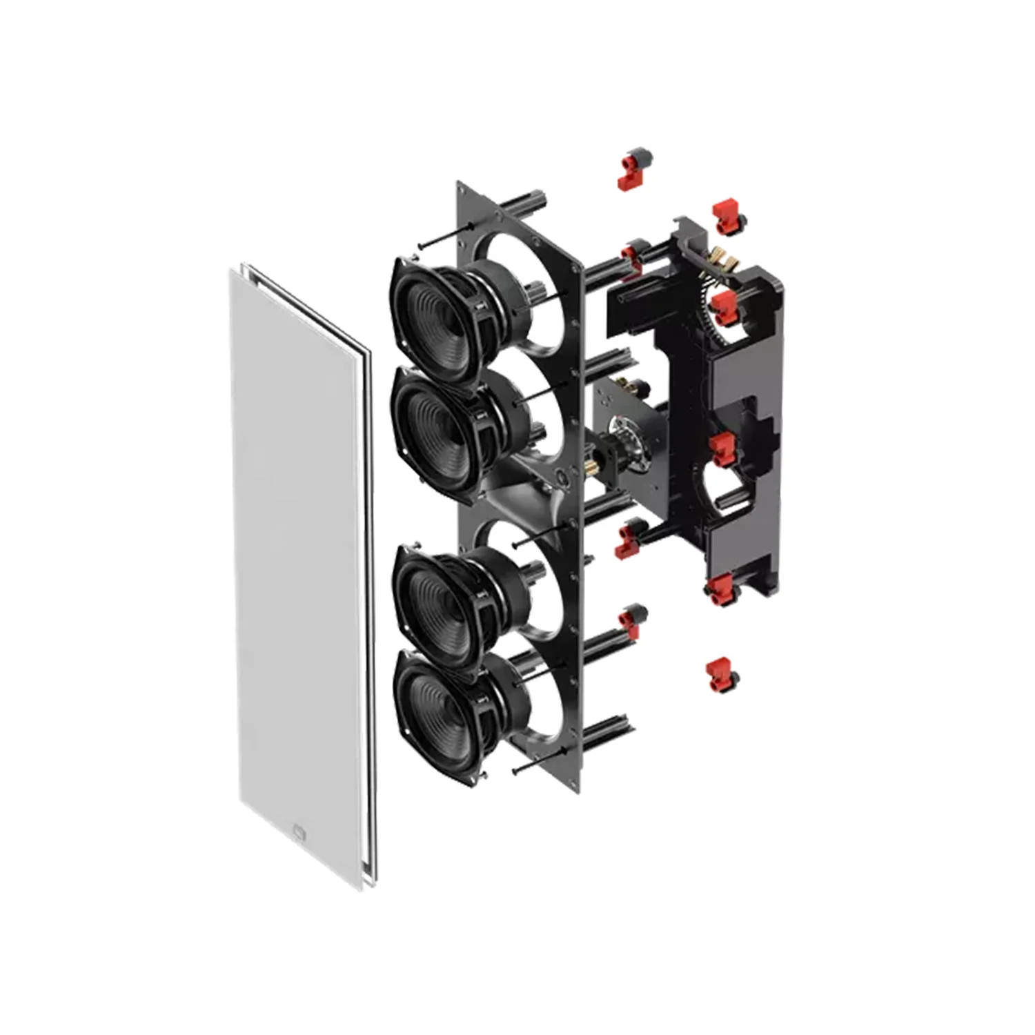 JBL Studio 6 Theater - Quad 2 Way 5.25 inches In-Wall Speaker (Each) - view 2
