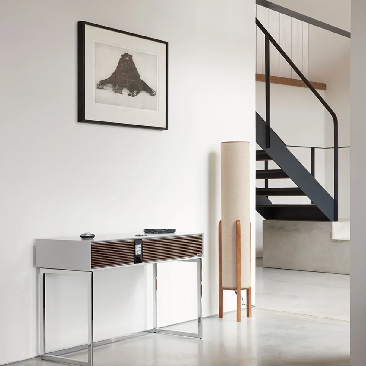 Ruark R810 Hi-Fi Radiogram (Soft Grey Lacquer) - view 1