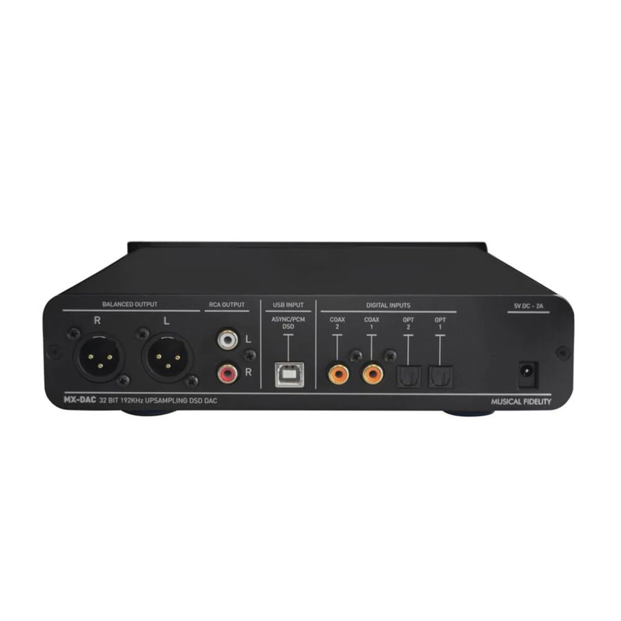 Music Fidelity MX DAC - Digital to Analogue Convertor (DAC) (Black) - view 1