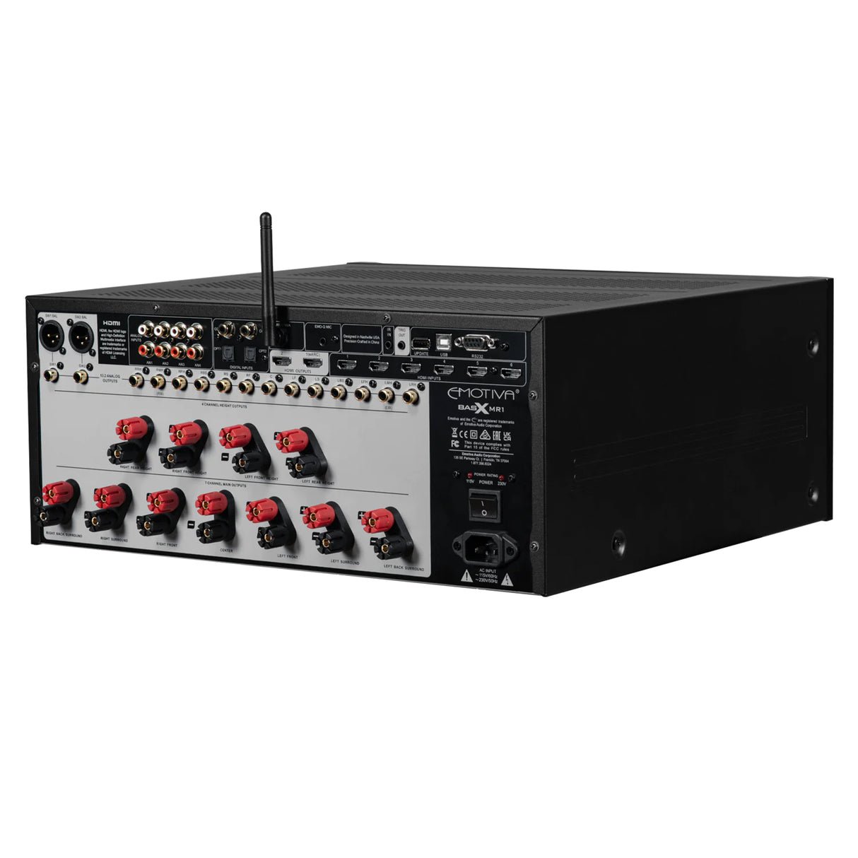 Emotiva BasX MR1 - 11.2 Channel Dolby Atmos & DTS:X AV Receiver - view 1