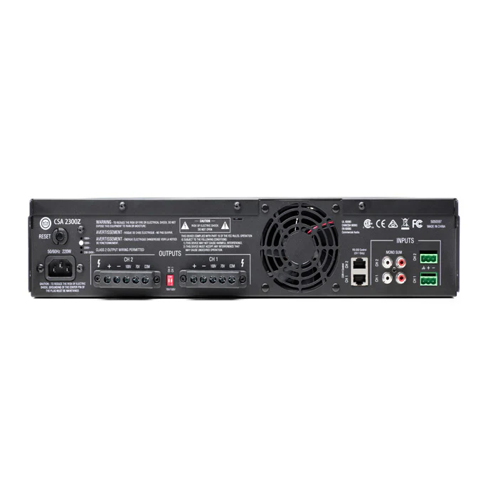 JBL CSA 2300Z Dual-Channel 300W Power Amplifier - view 1