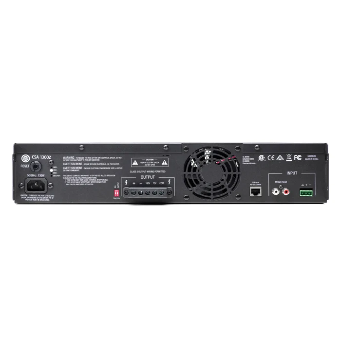 JBL CSA 1300Z Single-Channel 300W Power Amplifier - view 1