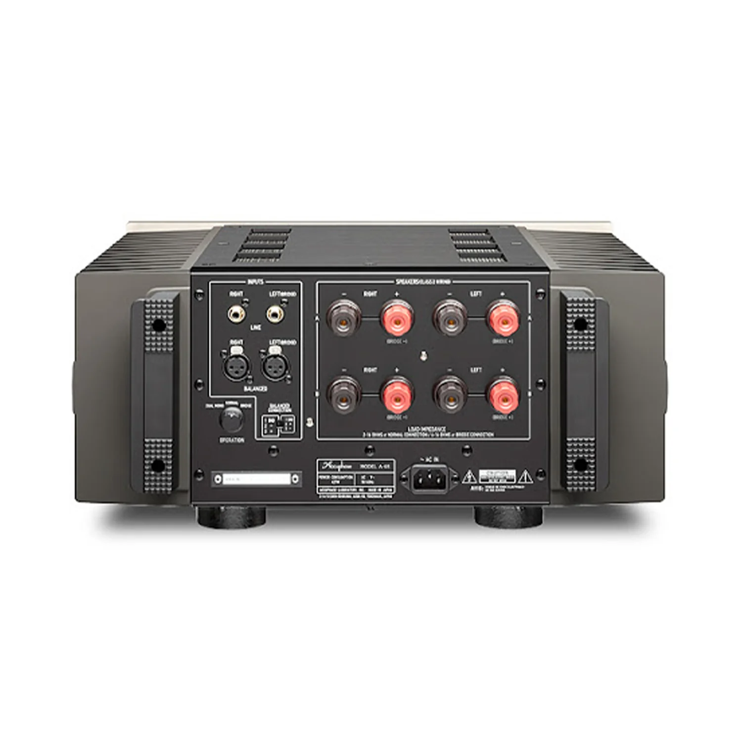Accuphase A-48 - Stereo Power Amplifier - view 1