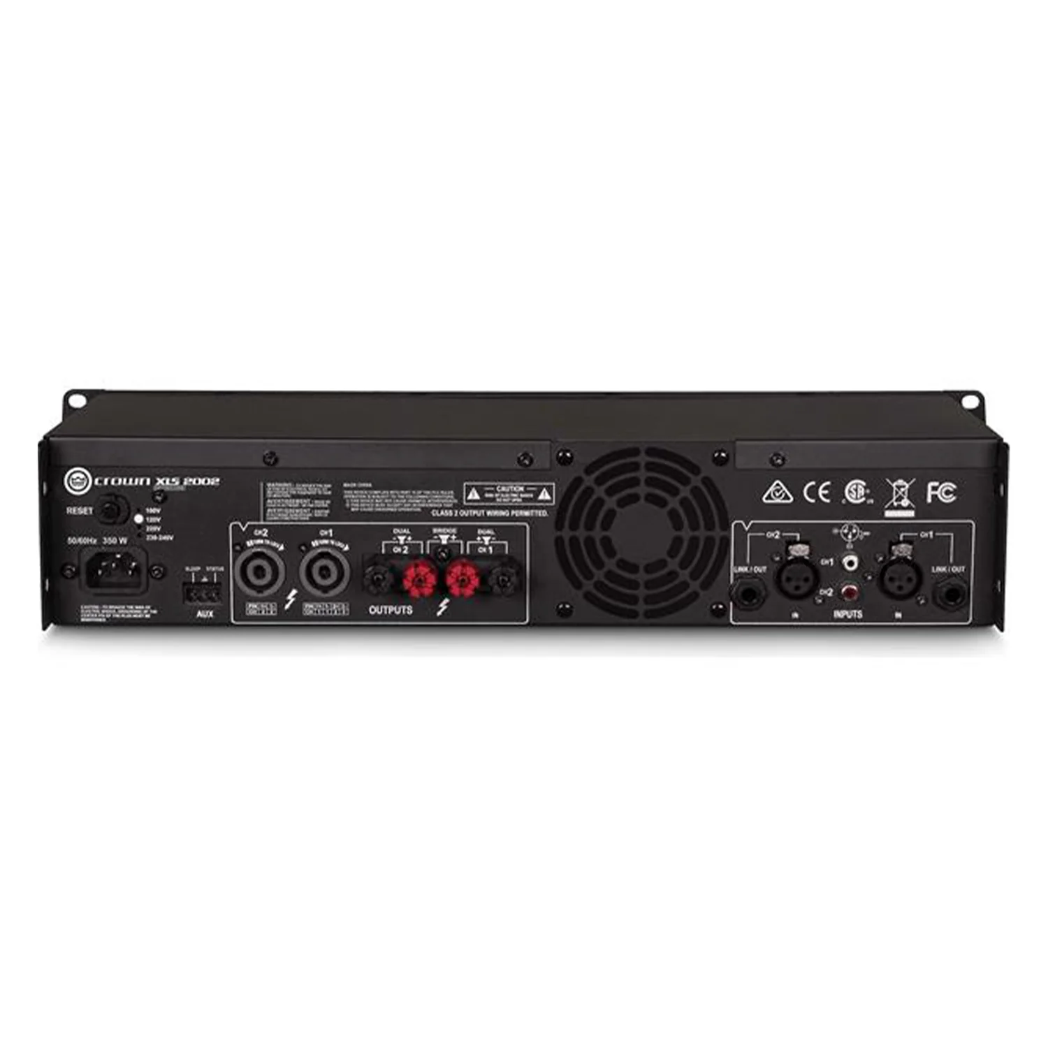 Crown XLS 2002 DriveCore 2 Series power amplifier 375 Watts - view 1