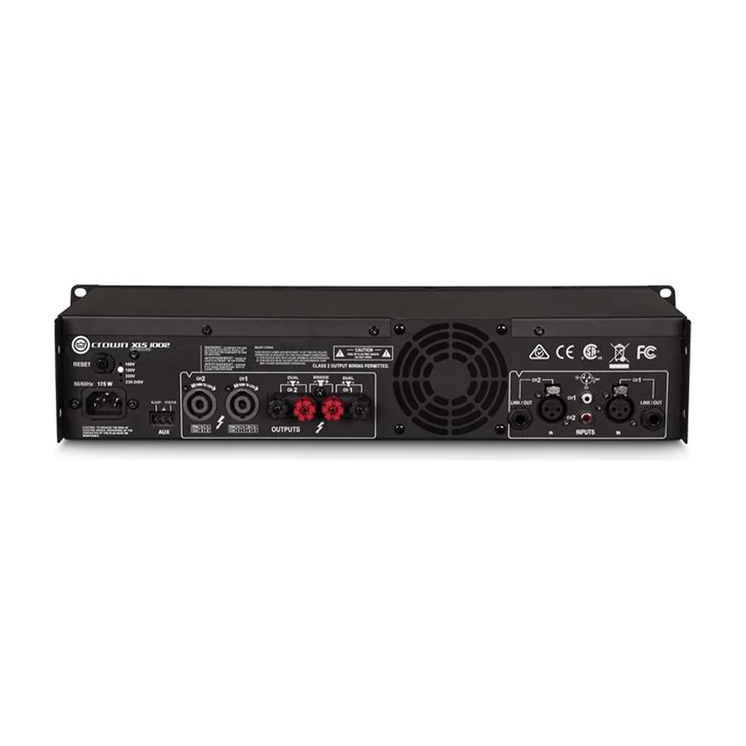 Crown XLS 1002 Drive Core 2 Series power amplifier - view 1
