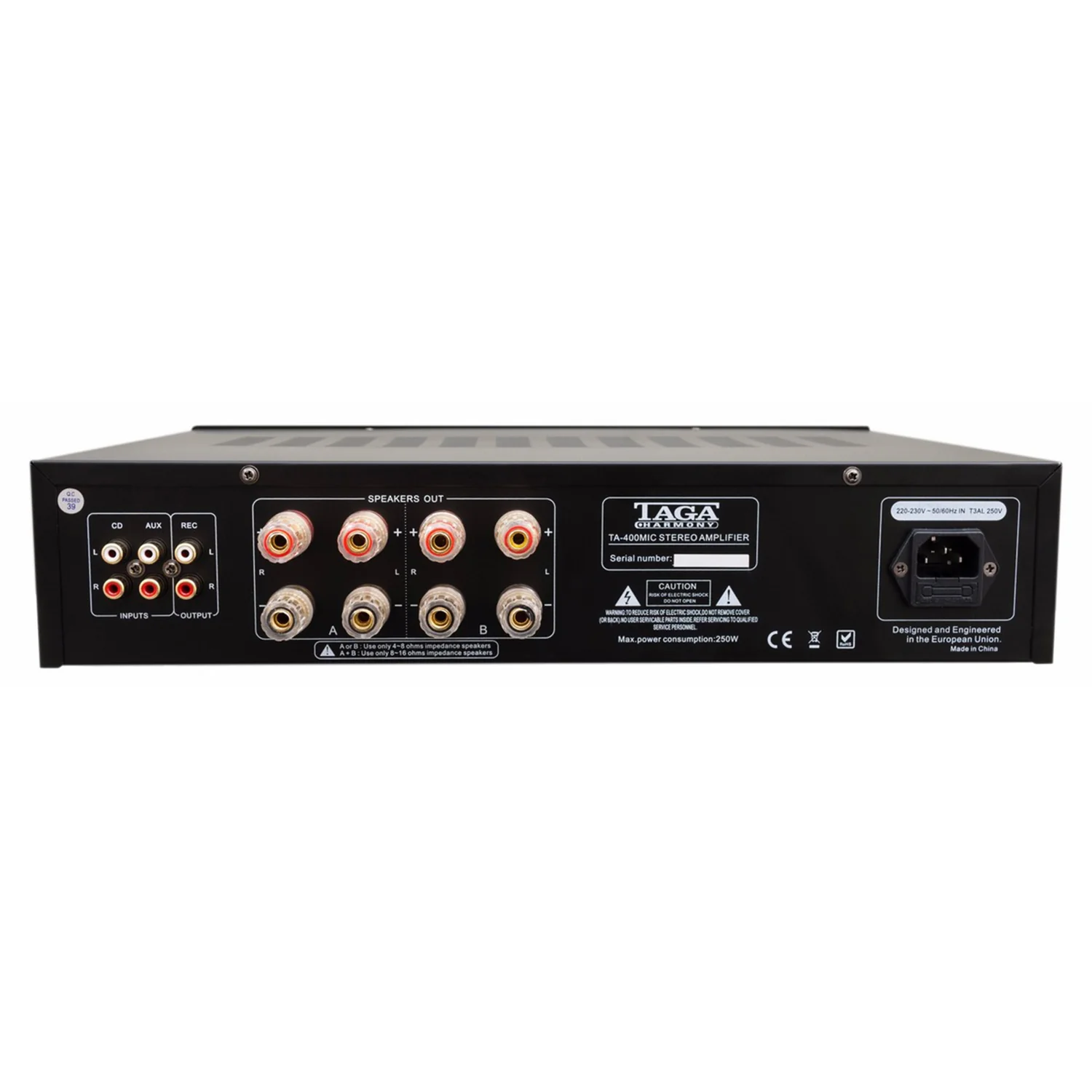 Taga Harmony TA-400MIC- Integrated Amplifier - view 1