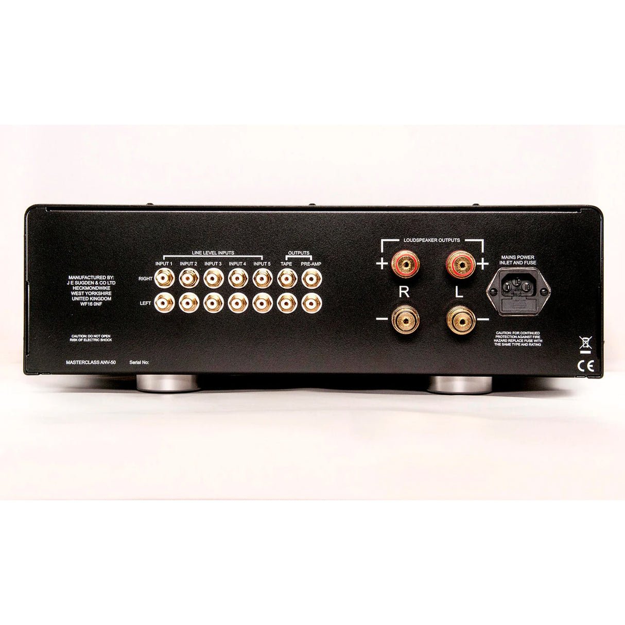 Sugden Master Class ANV-50 - Stereo Integrated Amplifier (Class A Amp) - view 1