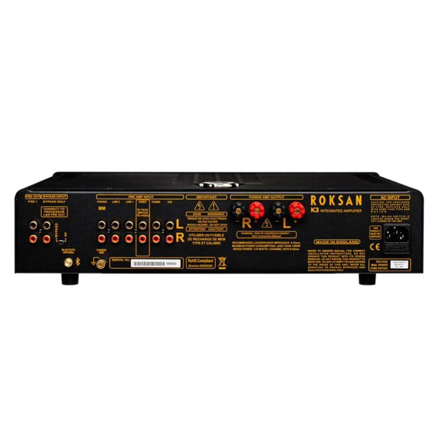 Roksan K3 Integrated Amplifier - view 1