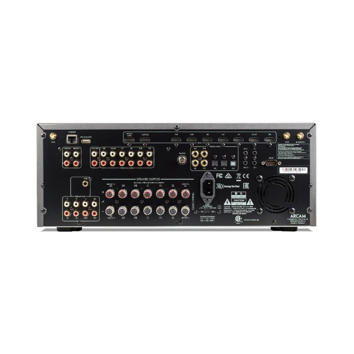 Arcam AVR10 - HDMI 2.0 Class AB 11 Channel Dolby Atmos 4K AV Receiver - view 1