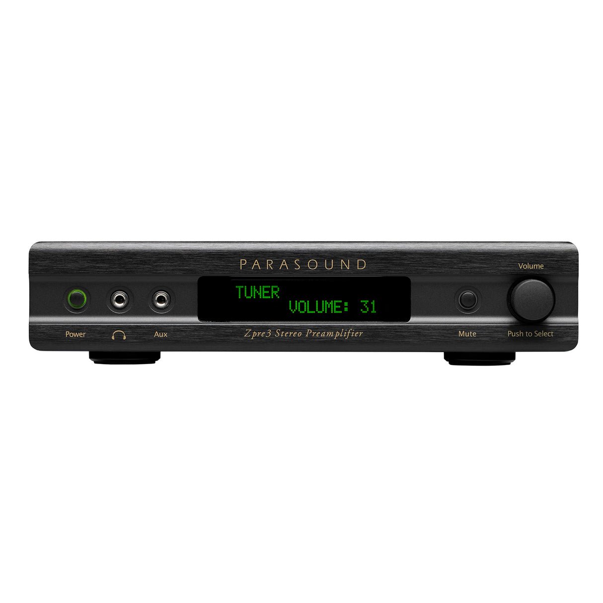 Parasound Zpre 3 - Stereo Pre-Amplifier (Black) - view 3