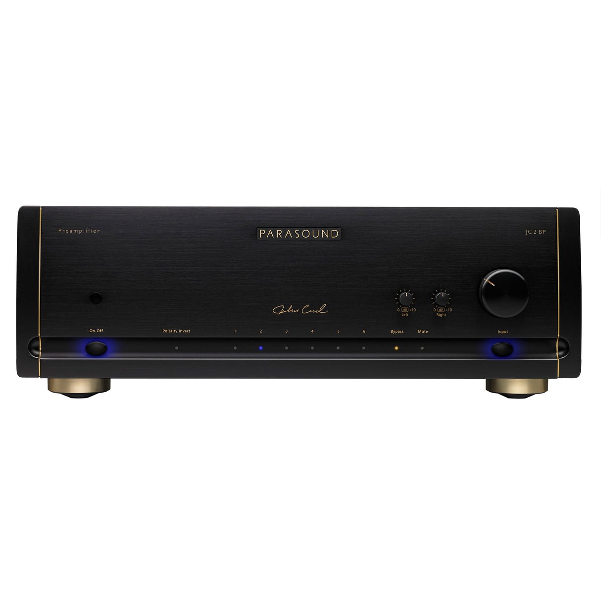 Parasound JC2 BP Halo - Stereo Pre-Amplifier (Black) - view 2