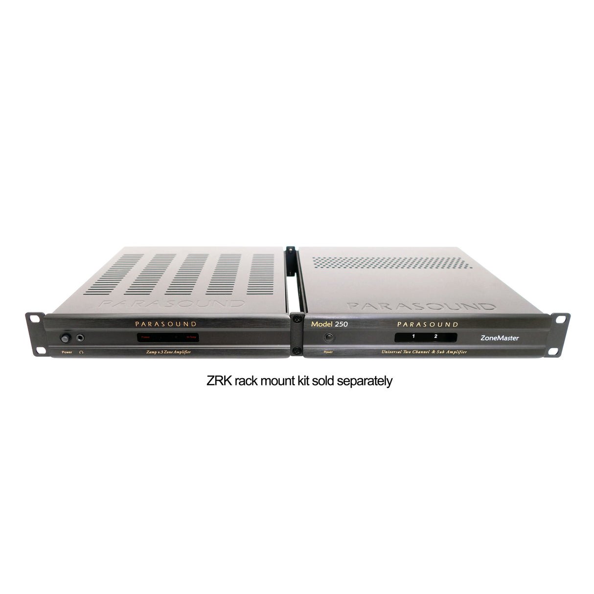 Parasound Zamp v.3 - 2 Channel Stereo Power Amplifier (Black) - view 1
