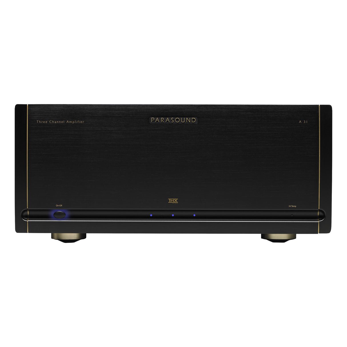 Parasound Halo A31- 3 Channel Power Amplifier (Black) - view 2