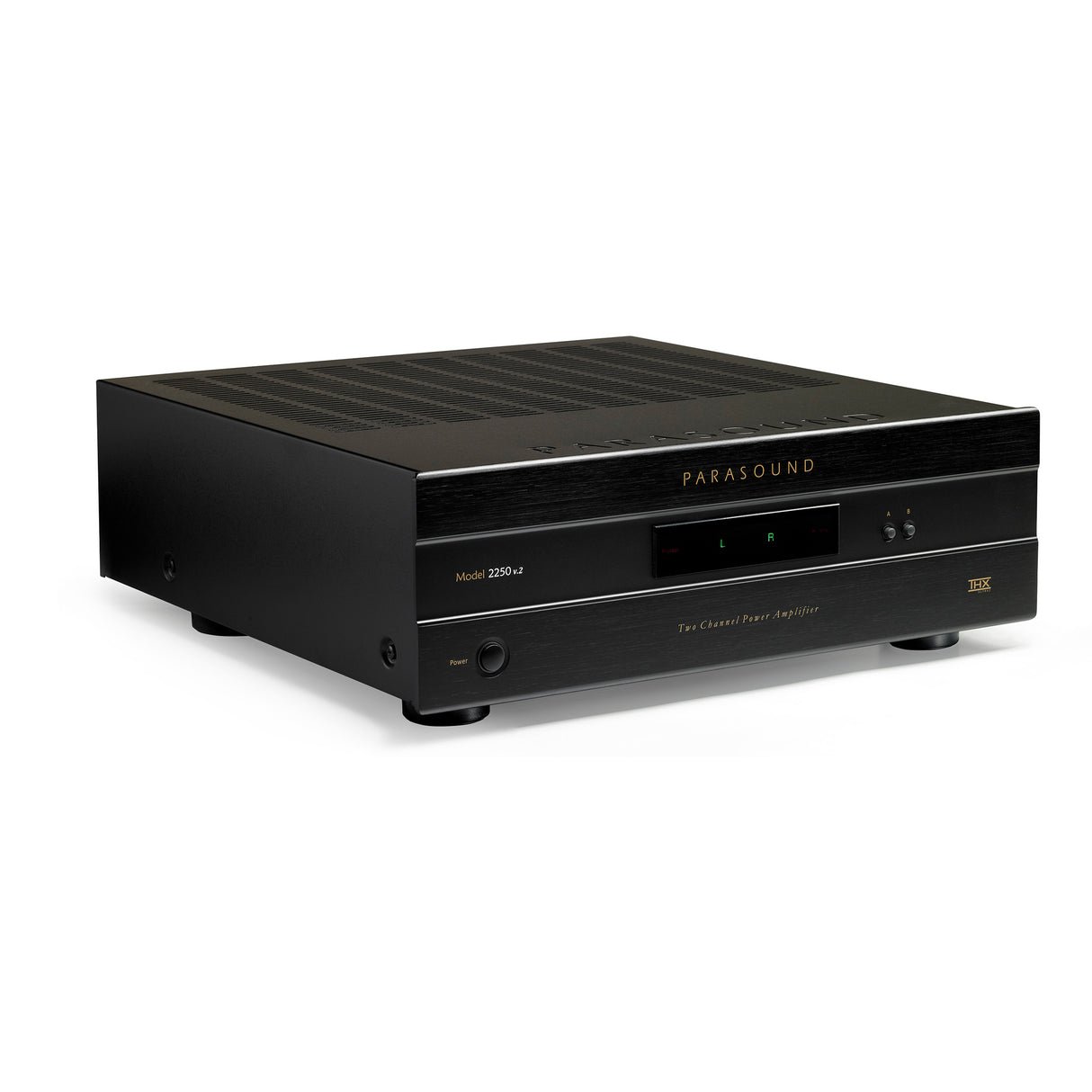 Parasound New Classic 2250 v.2 - 2 Channel Power Amplifier (Black) - view 1