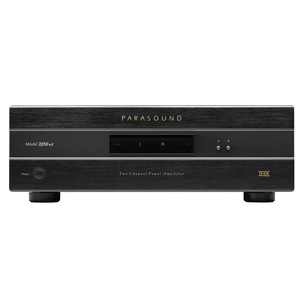 Parasound New Classic 2250 v.2 - 2 Channel Power Amplifier (Black) - view 3