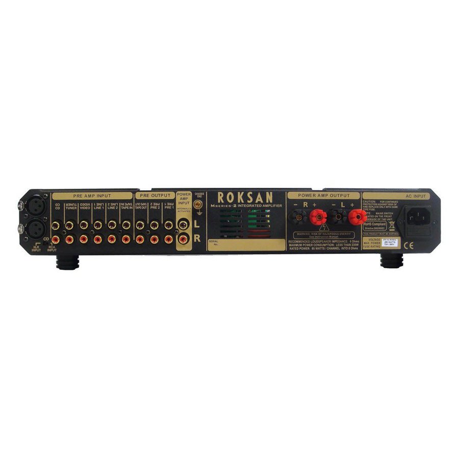 Roksan Caspian Integrated - Integrated Stereo Amplifier (Black) - view 1
