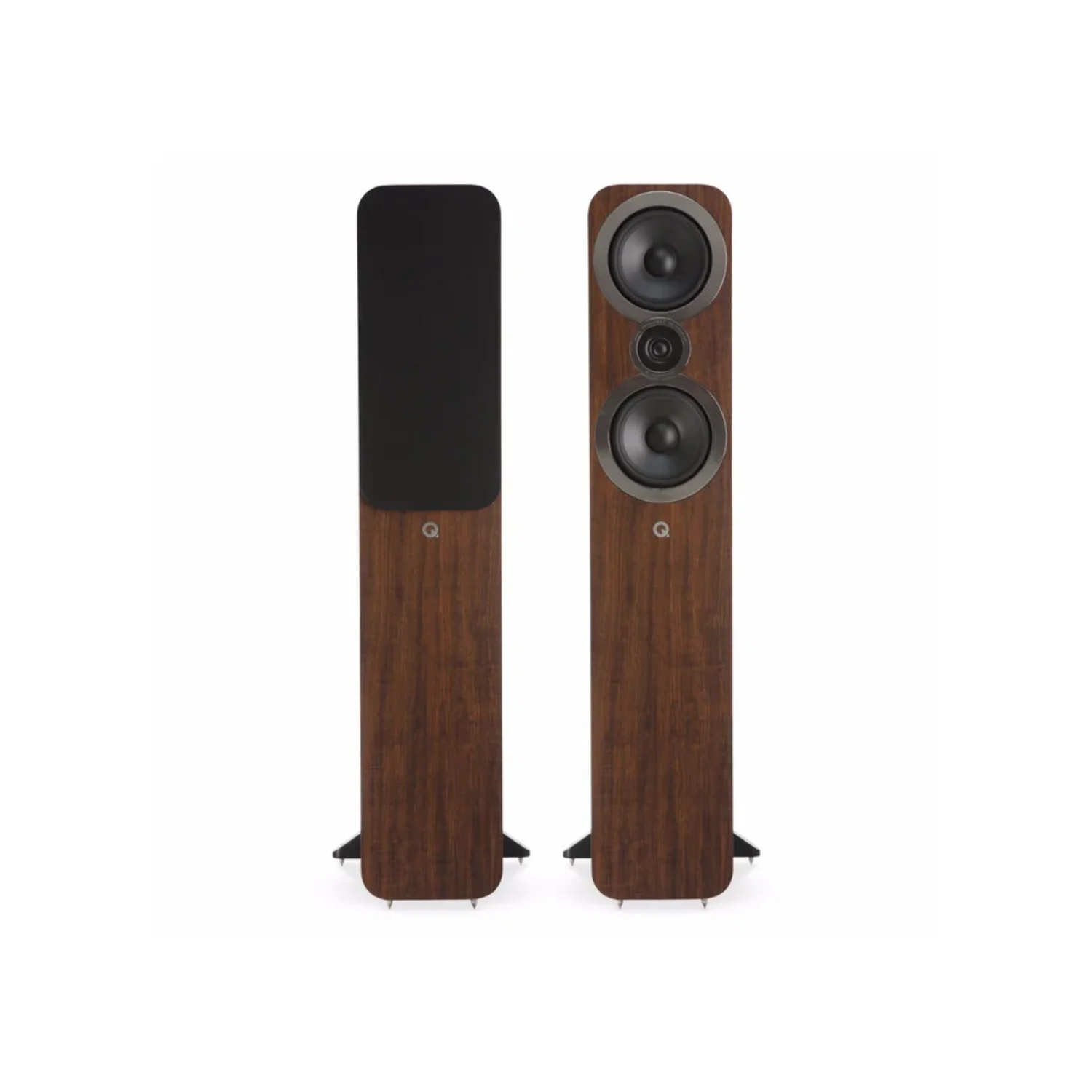 Marantz PM6007 Stereo Amplifier (Silver) + Q Acoustics 3050i Floor Standing Speaker (Walnut) (Pair) (Stereo Bundle Package) - view 2