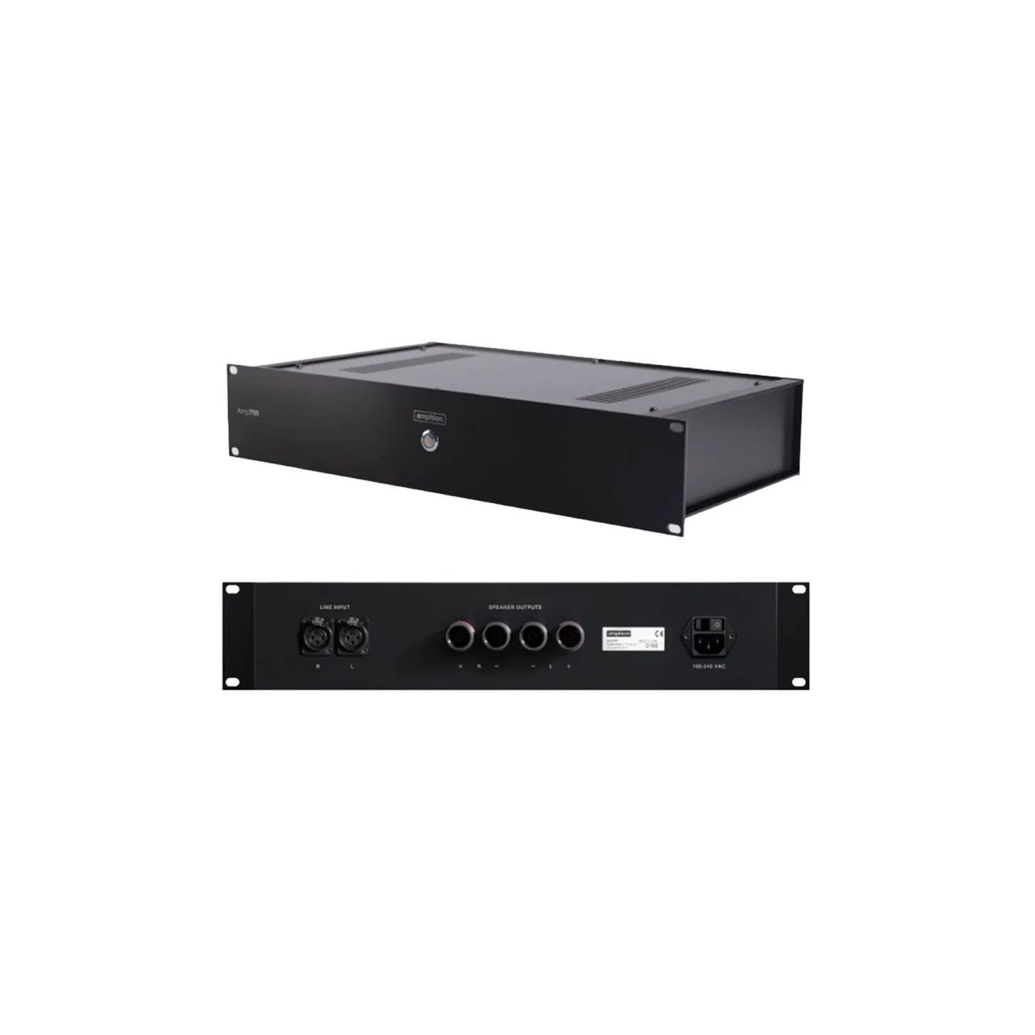 Amphion Amp700 High-Performance Stereo Power Amplifier – 700W Class D Audiophile Power Amp - view 2