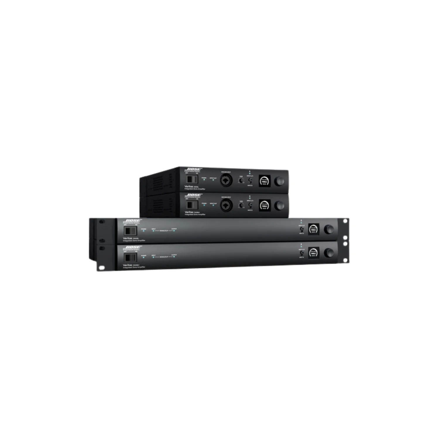 Bose Veritas 1100BH - 2 Channel Integrated Zone Amplifier and Smart Mixer - view 1