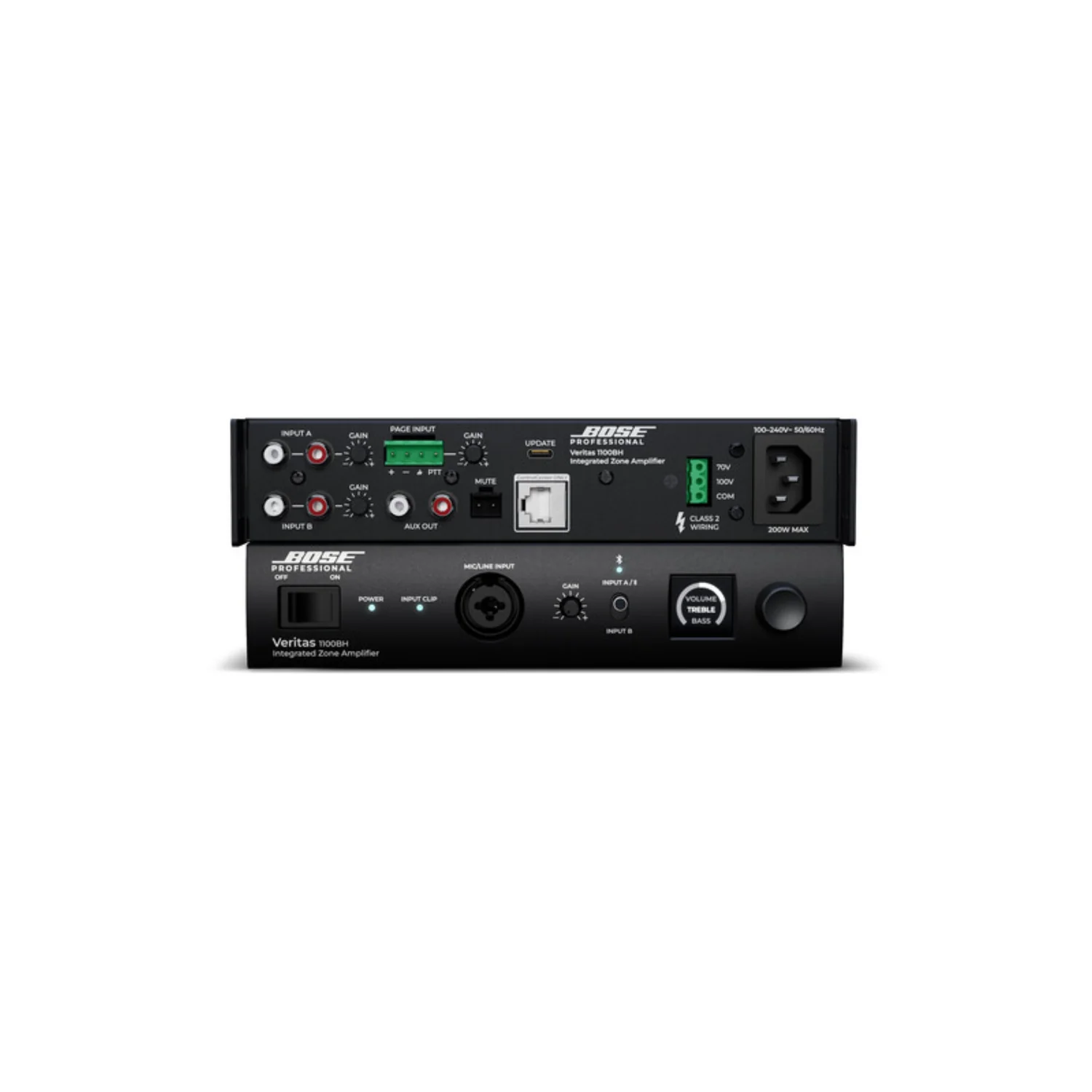 Bose Veritas 1100BH - 2 Channel Integrated Zone Amplifier and Smart Mixer - view 2