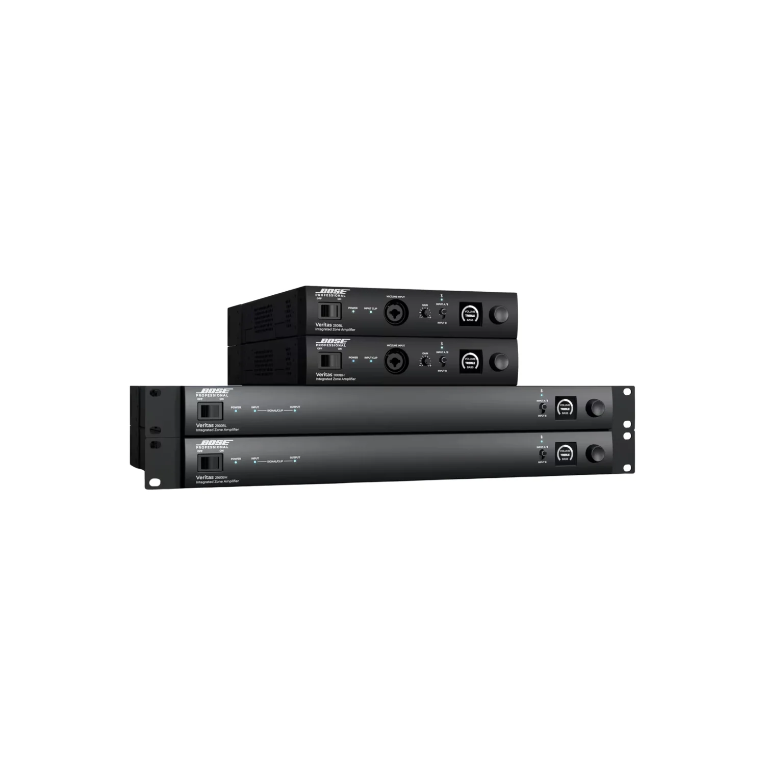 Bose Veritas 250BL - 2 Channel Integrated Zone Amplifier and Smart Mixer - view 2