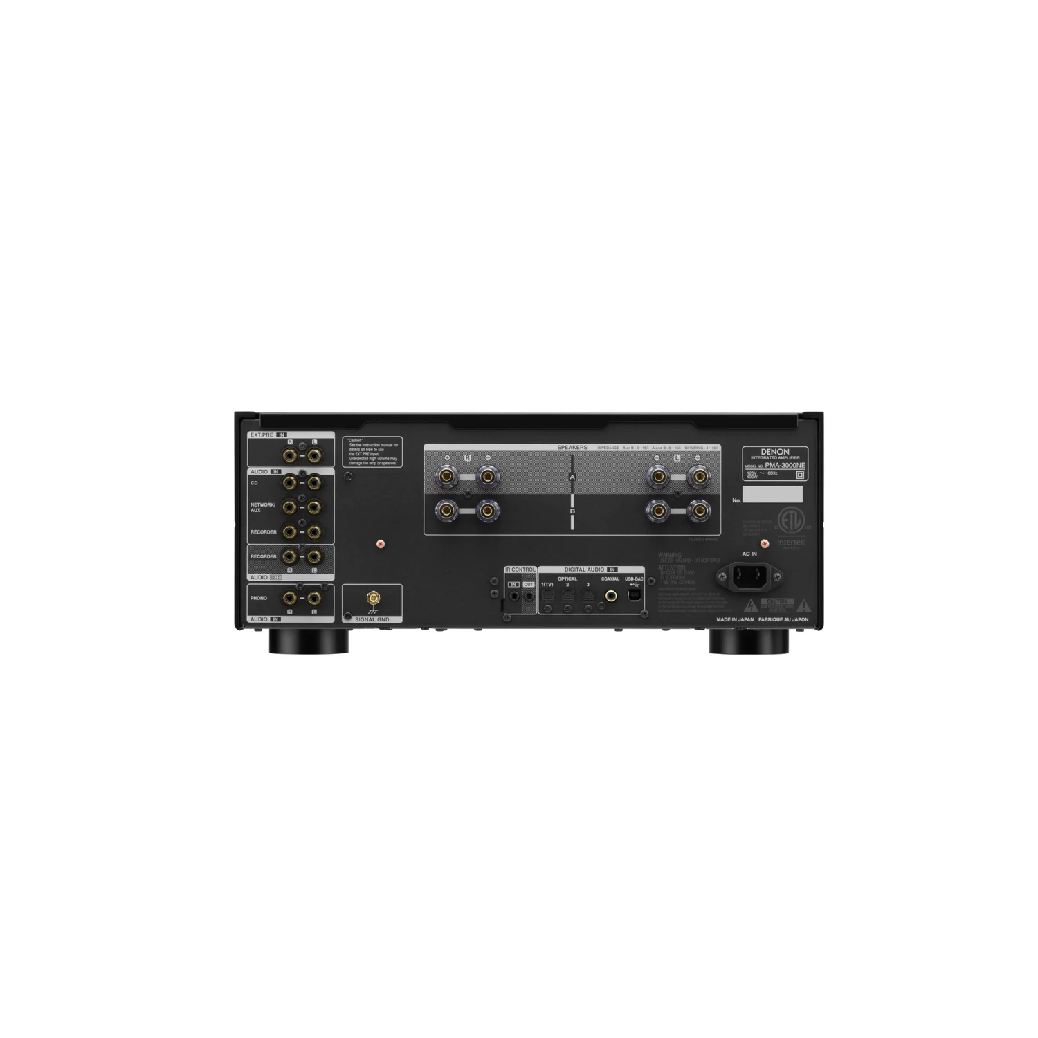 Denon PMA-3000NE - Stereo Integrated Amplifier with DAC and phono Preamplifier - view 1