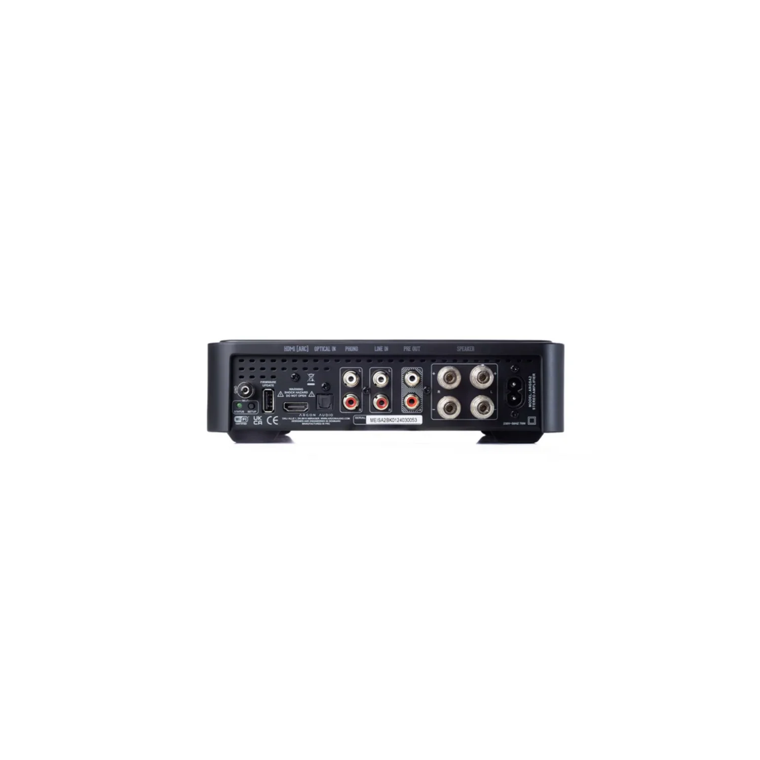 Argon Audio SA1 MK2 - Stereo Amplifier with HDMI ARC (Black) - view 4