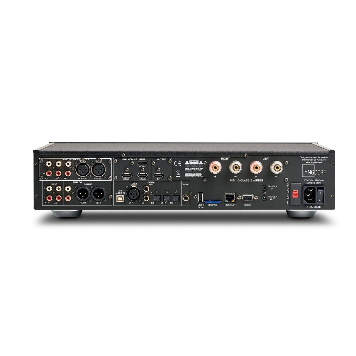 Lyngdorf Audio TDAI-3400 - most powerful Integrated Amplifier - view 1