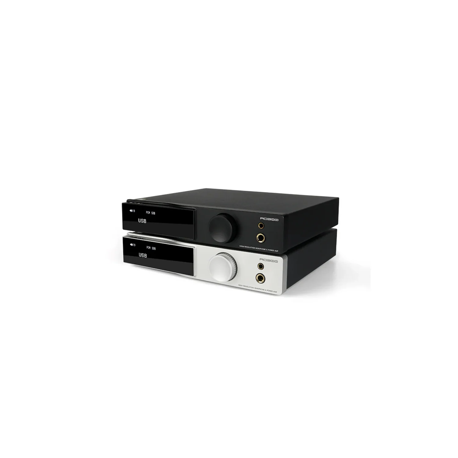 SMSL AO300 - High-performance CS43131 Chip Desktop DAC & Amplifier (Silver) - view 2