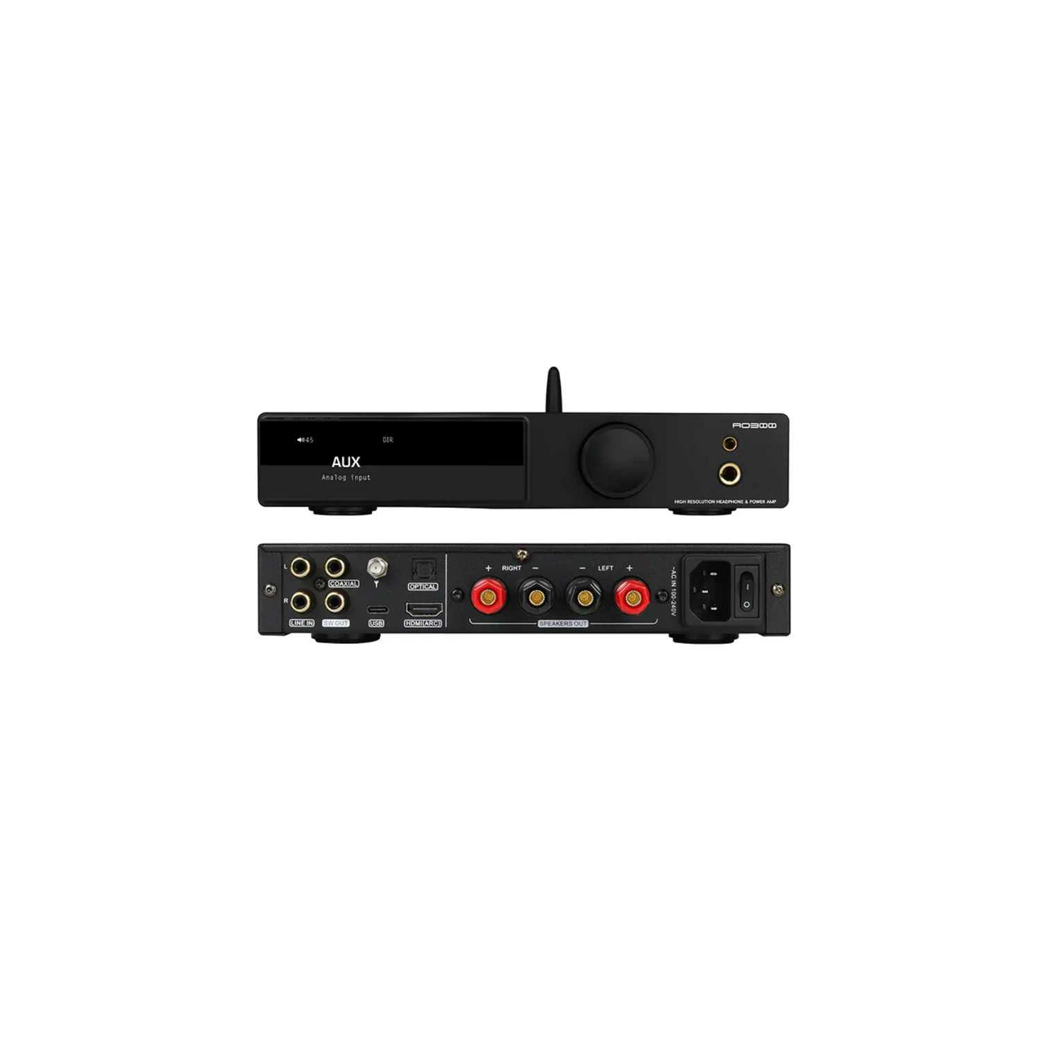 SMSL AO300 - High-performance CS43131 Chip Desktop DAC & Amplifier (Silver) - view 3