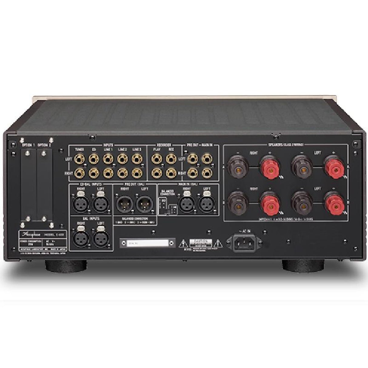 Accuphase E-380 - Integrated Stereo Amplifier - view 1
