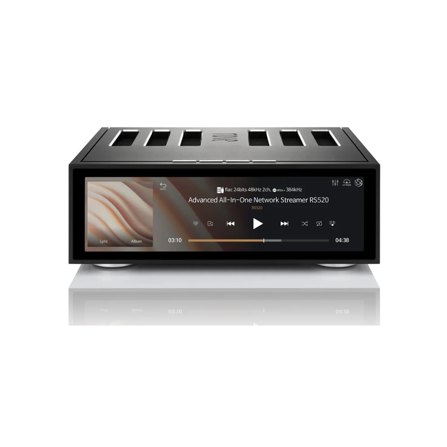 Hifi Rose RS520 - Wireless Network Streamer with 200 Watts Integrated Stereo Amplifier - view 2