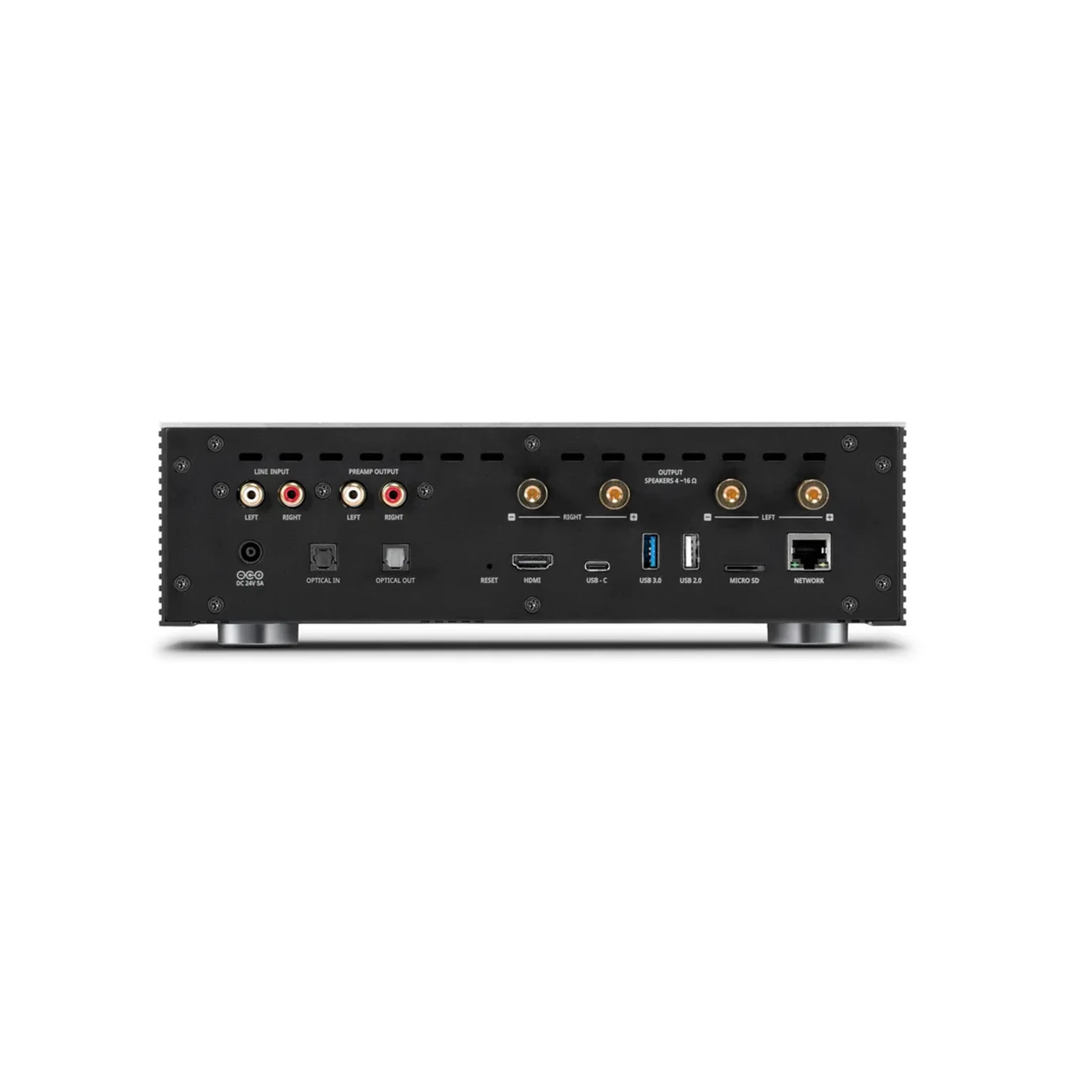 Hifi Rose RS201E - Wireless Network Streamer with Integrated Stereo Amplifier - view 2