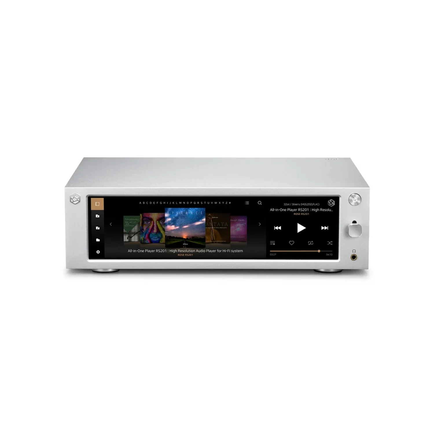Hifi Rose RS201E - Wireless Network Streamer with Integrated Stereo Amplifier - view 3