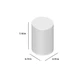 Sonos Era 100 - Wireless Speaker/Multiroom Speaker (White) (Each) - view 1
