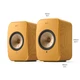 KEF LSX II - Powered/Active Bookshelf Speaker (Pair) (Amber Haze) - view 1