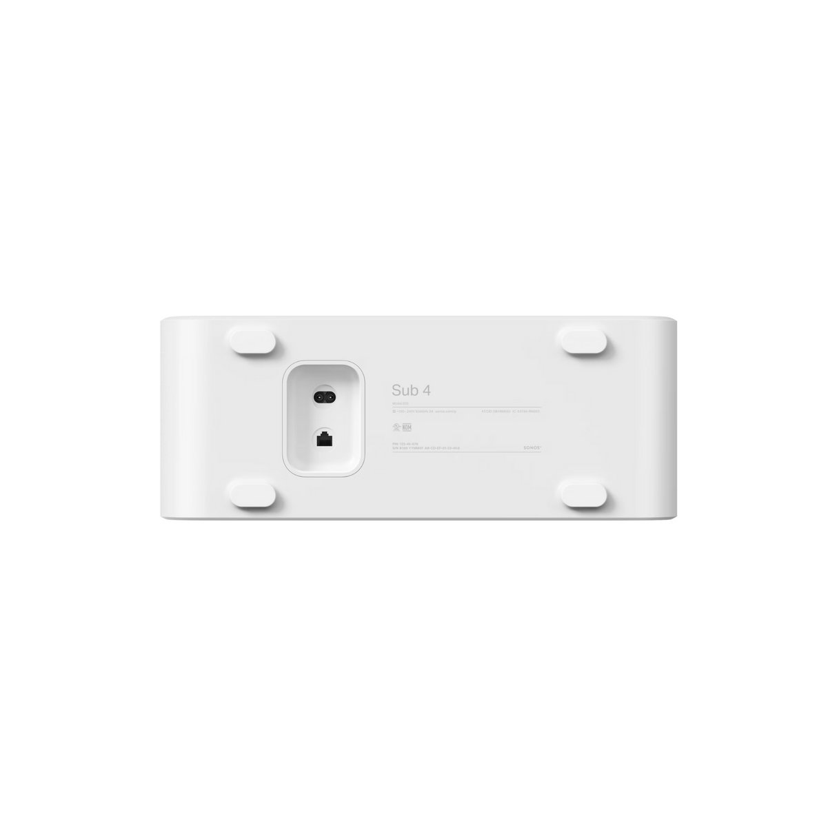 Sonos Sub Gen 4 - Premium Wireless Subwoofer (White) - view 2