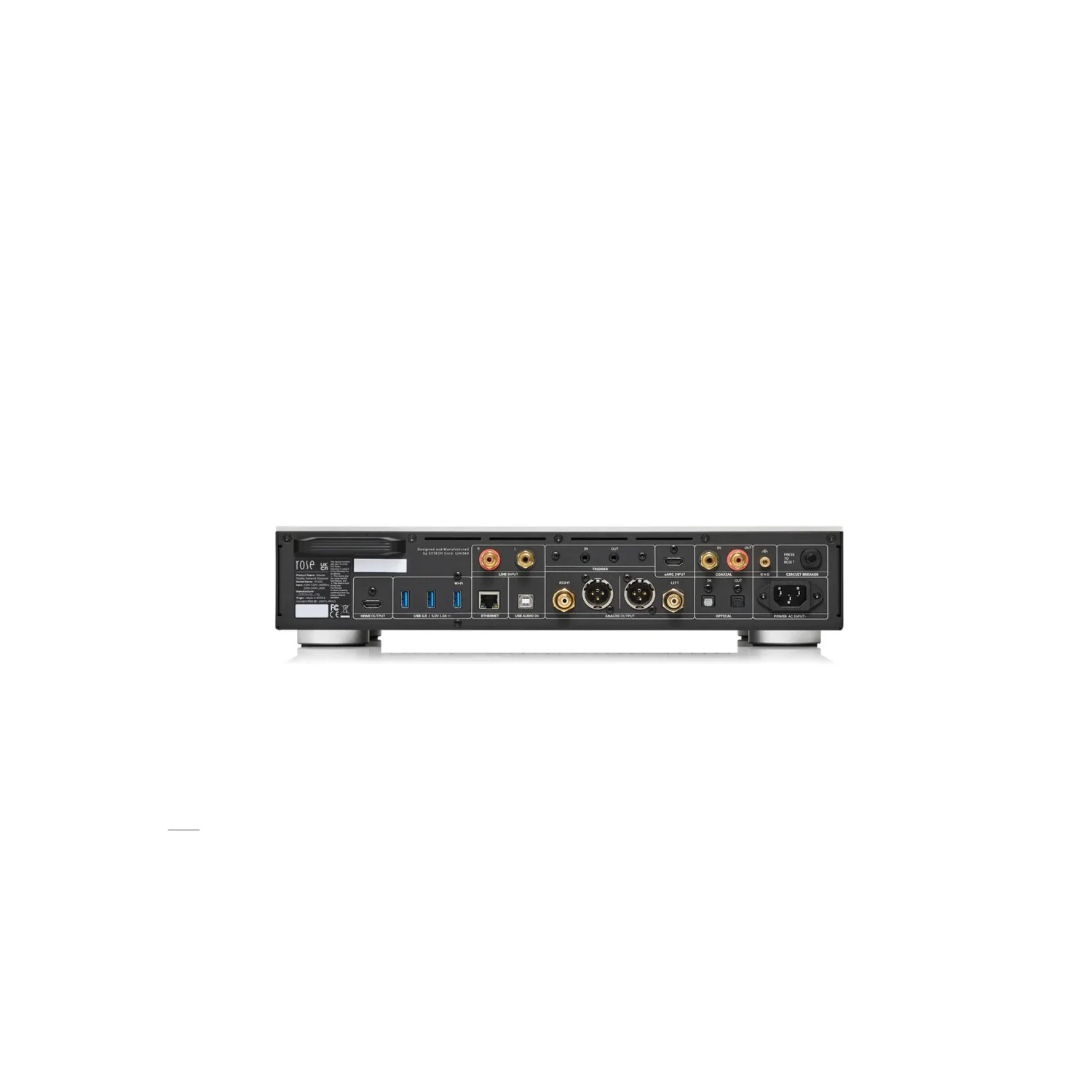 HiFi Rose RS 451 Music Streamer & DAC (Black) - view 1