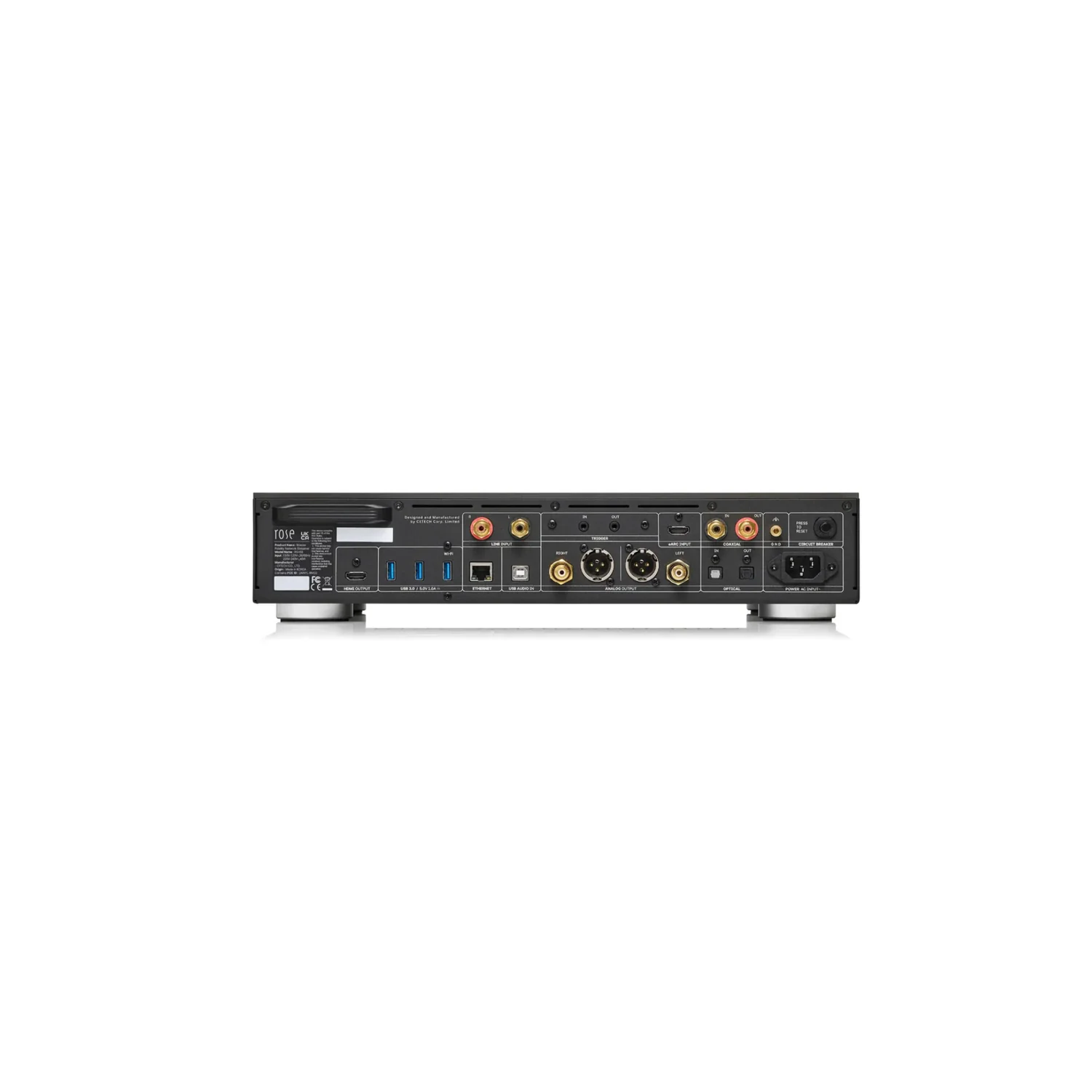 HiFi Rose RS 451 Music Streamer & DAC (Black) - view 3