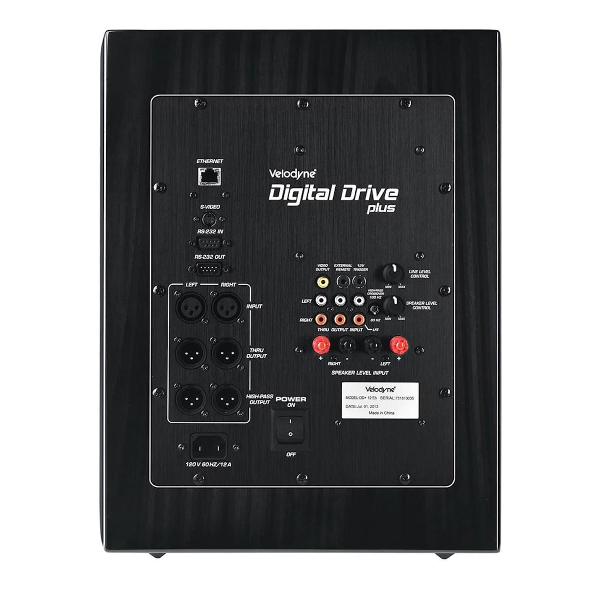 Velodyne Acoustics Digital Drive 12 Plus - 12'' Front Firing Powered Subwoofer - view 2