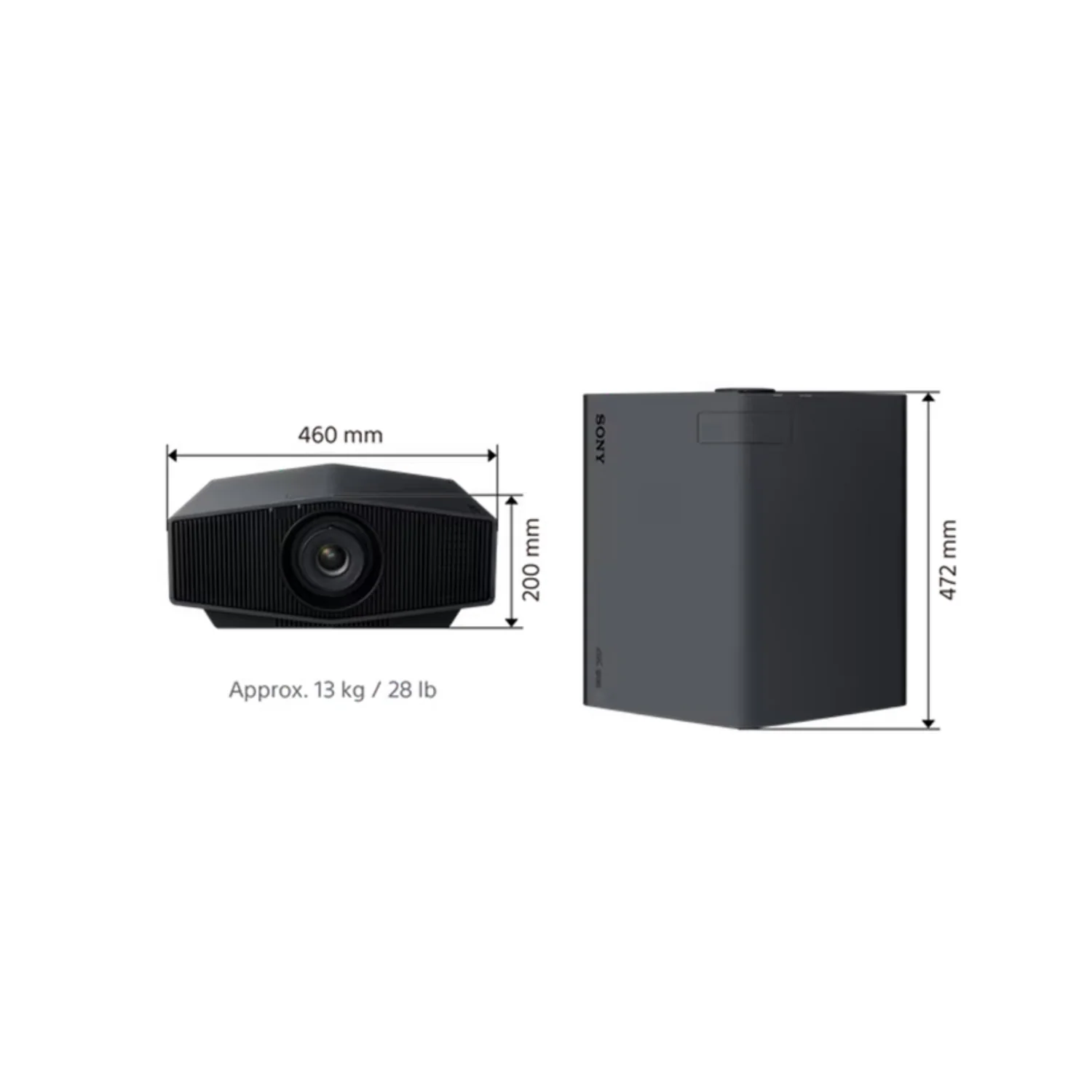 Sony Bravia Projector 7 VPL-XW5100ES - Native 4K HDR Home Cinema Laser Projector - view 1